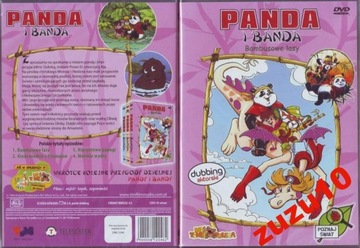 MIŚ PANDA I JEGO PRZYJACIELE ** PANDA I BANDA - BAMBUSOWE LASY ** DVD