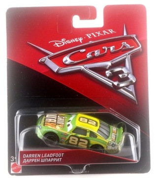 AUTA CARS 3 DARREN LEADFOOT 1:55 mattel