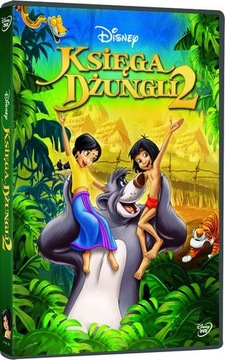 KSIĘGA DŻUNGLI 2 Bajka DISNEY DVD + Dodatki PL 24h