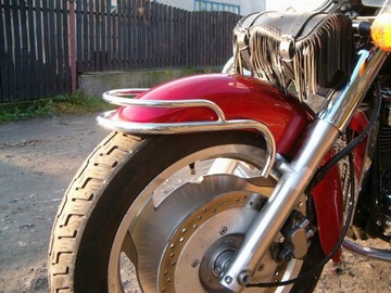 HONDA VT1100 ACE C2, ПЕРЕДНЯЯ РЕЙКА SABRE (SC32)