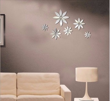 Зеркальные наклейки на стены с зеркальным эффектом