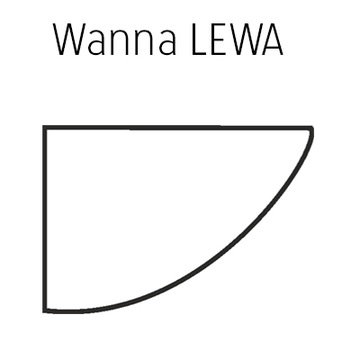 POLSKA wanna POLIMAT Marea 160x100 Prawa Obudowa Syfon