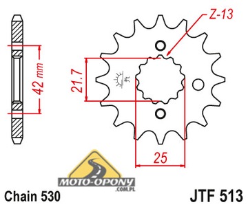 Комплект привода Suzuki GSF 650 Bandit 05-06 MOC+