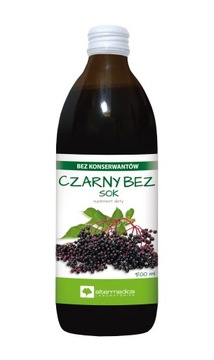 SOK Z CZARNEGO BZU 500 ml 100%