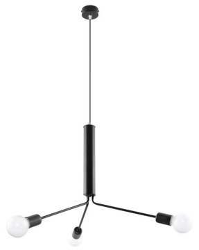 Designerska Lampa Sufitowa Wisząca Loft DUOMO 3D