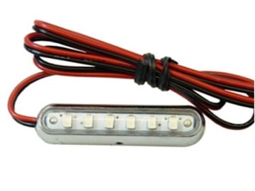 Lampa LED 6 SMD Tuning NEON SKUTER MOTOR Panel 12V