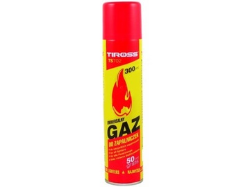 GAZ DO ZAPALNICZEK PŁYNNY 5 KOŃCÓWEK 300ML