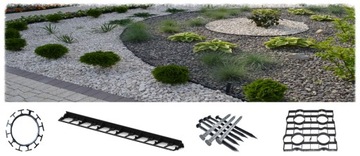 КРОМКА ГАЗОНА 45 ECO BORDER 120м + АНКЕРЫ