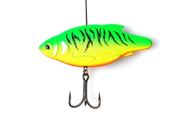 Wobler Madcat Inline Rattler Firetiger UV 13cm 90gr