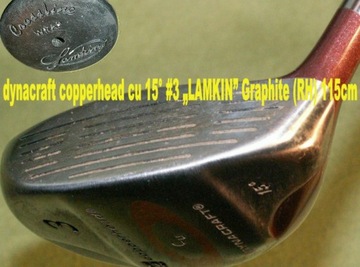 клюшка для гольфа для гольфа Wedge 3 dynacraft cu lamkin