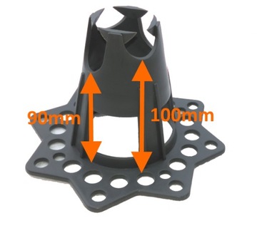PODKŁADKI DYSTANSE ZBROJENIE PIASEK 90/100 200SZT