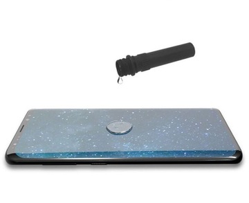 SAMSUNG GALAXY S8 PLUS СТЕКЛО 5D UV LED ПОЛНОСТЬЮ КЛЕЙНОЕ