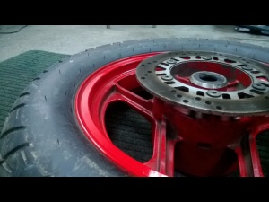 FELGA TYŁ TYLNA TYLNIA KOŁO KAWASAKI GPX 600 GPZ