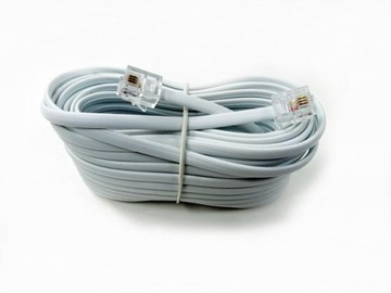 kabel przewód telefoniczny RJ 11 6p4c 10,0m rj11