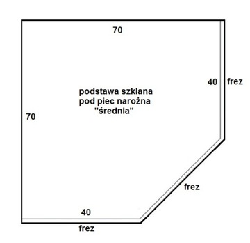 @ СТЕКЛЯННАЯ ПОДСТАВКА ДЛЯ КОЗЫ 70х70 ЧЕРНЫЙ уголок