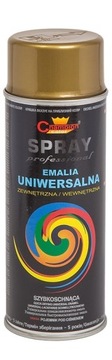 Spray Złoty Emalia Farba Spray Lakier 400ml Champion Color