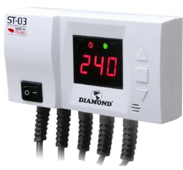 DIAMOND sterownik pompy CO i CWU LED ST-03 ..083