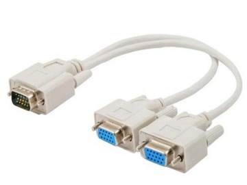 Splitter 2 x VGA XGA DSUB Rozdzielacz Szczecin v3