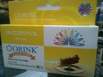 Orink XXL do CANON 551 MG6350 MG5550 MG6450 ip7200 ip7250 ip8750 MG6650