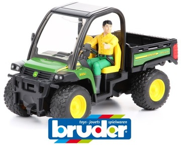 Игрушка John Deere Gator 855D с водителем Bruder 02