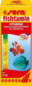Sera fishtamin 15ml skondensowane witaminy dla ry