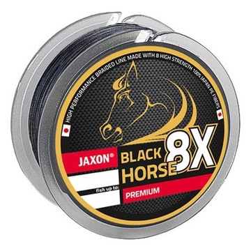 PLECIONKA PRZYPONOWA JAXON BLACK HORSE x8 0,08/5kg