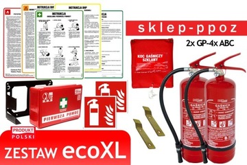 Zestaw BHP & PPOŻ dla firm ecoXL