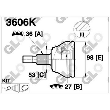 СОЕДИНЕНИЕ LEON TOLEDO II AUDI A3 1.9TDI 115 150