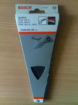 Шлифовальный круг BOSCH с плоским язычком для шлифовальных машин