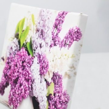 ТРИПТИКС Лавандовое Поле 80х40 КАРТИНА 3 детали