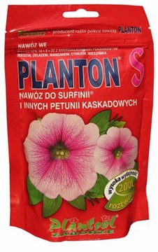 PLANTON S 200G NAWÓZ DO ROŚLIN BALKONOWYCH SURFINI