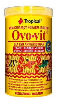 TROPICAL OVO-VIT 100ml ORYGINAŁ POKARM JAJECZNY DLA RYB AKWARIOWYCH