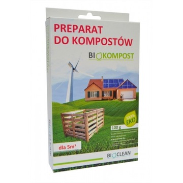 Preparat do KOMPOSTÓW BIOKOMPOST 100g bakterie