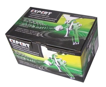 Pistolet lakierniczy EXPERT HVLP dysza 2,0 mm górny zbiornik 600 ml
