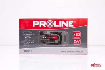 PROLINE 10008 ZESTAW WKRĘTAK NASADKI BITY PREZENT