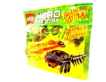 Кубики LEGO HERO FACTORY, сумка SCORPIO, червяк