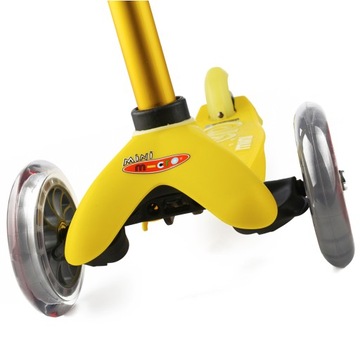 Mini Micro Deluxe / Желтый скутер