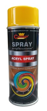 Champion Farba Akryl żółty 400ml RAL1023 spray