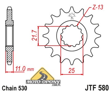 Комплект привода Yamaha YZF-R6 1999-2002 гг. - ZVMX!