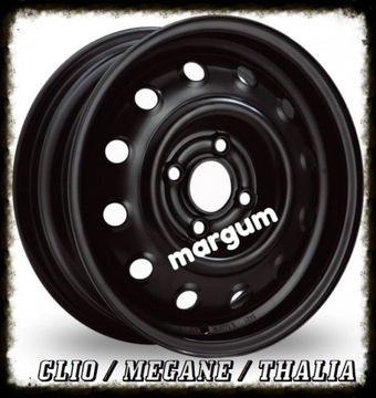 4x FELGI 14' 4x100 ET36 CLIO MEGANE THALIA TWINGO