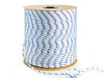 Полипропиленовая веревка Плетеная морская веревка БЕЛАЯ 10мм 10м