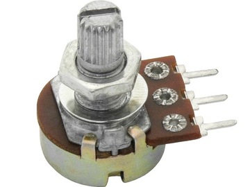 Potencjometr obrotowy B 5k Ohm Om liniowy (0143)