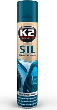 SILIKON SPRAY W SPRAYU SMARUJE KONSERWUJE K2 SIL