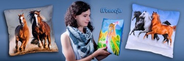 ПОДУШКА ЛОШАДИ 31 РОЗА САД ПАРА СВАДЬБА LOVE ART