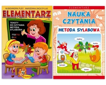 ELEMENTARZ metoda sylabowa CZYTANIE PISANIE teksty