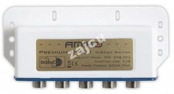 Przełącznik 4/1 DiSEqC 2.0 Amiko Premium D-401