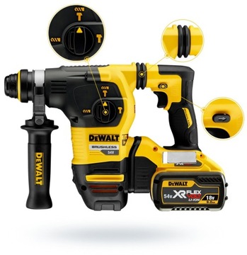 Ударная дрель DeWalt DCH334NT 54V 3.5j КУЗОВ TSTAK