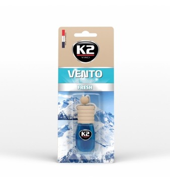 K2 VENTO FRESH 8ML zapach zawieszka do auta