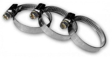 OPASKA ŚLIMAKOWA NIERDZEWNA 200-220 mm 10 szt