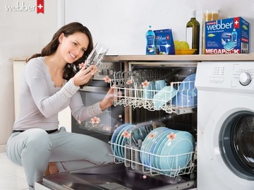 WEBBER DISHWASHER SET таблетки, соль, ополаскиватель